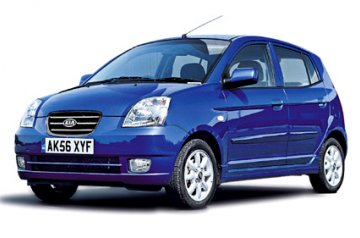 KIA picanto car for hire in Paphos Cyprus