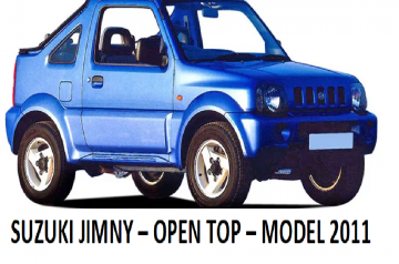 Suzuki Jimny - Soft Top car for hire in Paphos Cyprus
