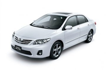 Toyota Corolla car for hire in Paphos Cyprus